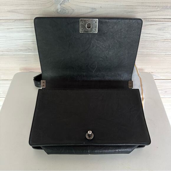 AUTHENTIC Chanel Studded Medium Boy Bag - Picture 6 of 16